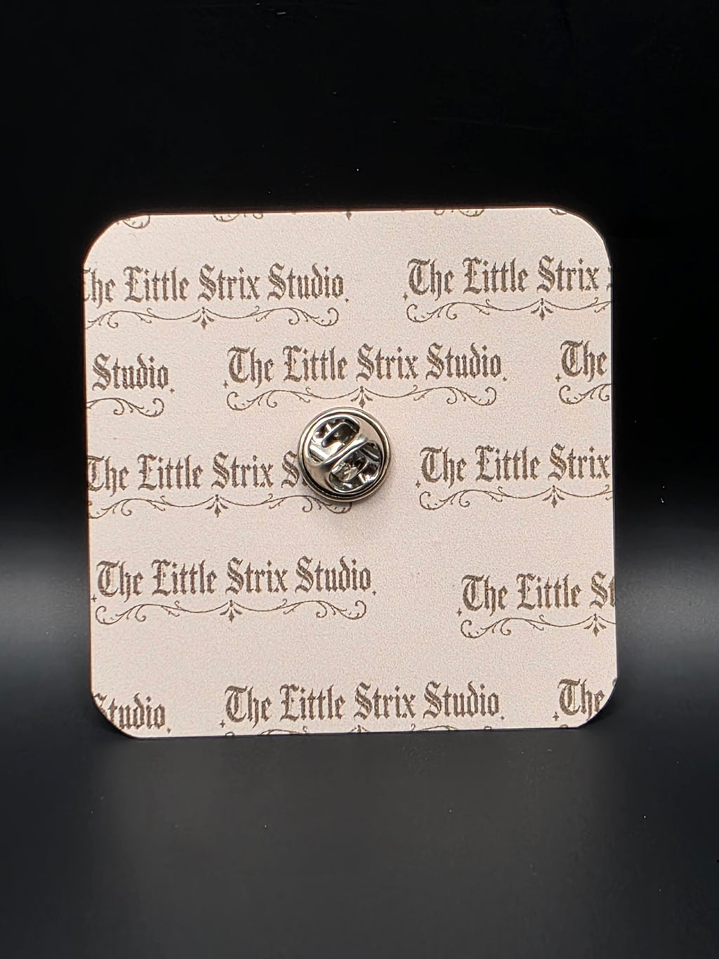 Time To Bloom 35mm Black Chrome Enamel pin